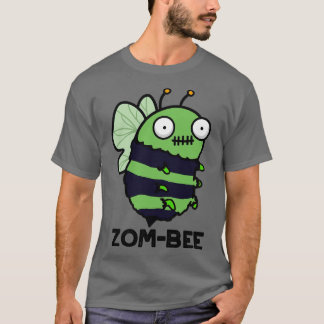 Zombee Cute Halloween Zombie Bee Pun TShirt T Shirt