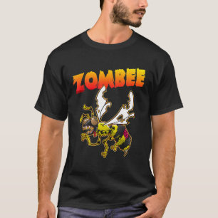 Zombee Halloween Biskötedräkt Zombie Bi Förvarare T Shirt