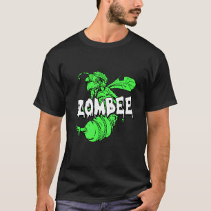 Zombee Halloween Costume Coola Bee Zombie Pun Bee T Shirt