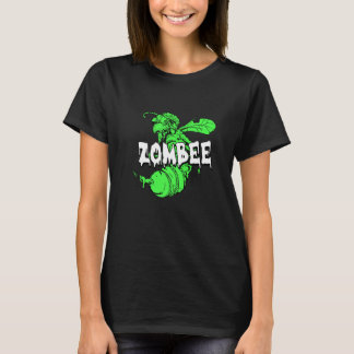 Zombee Halloween-kostym Cool Bee Zombie Puns Biper T Shirt