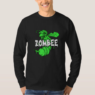 Zombee Halloween-kostym Cool Bee Zombie Puns Biper T Shirt