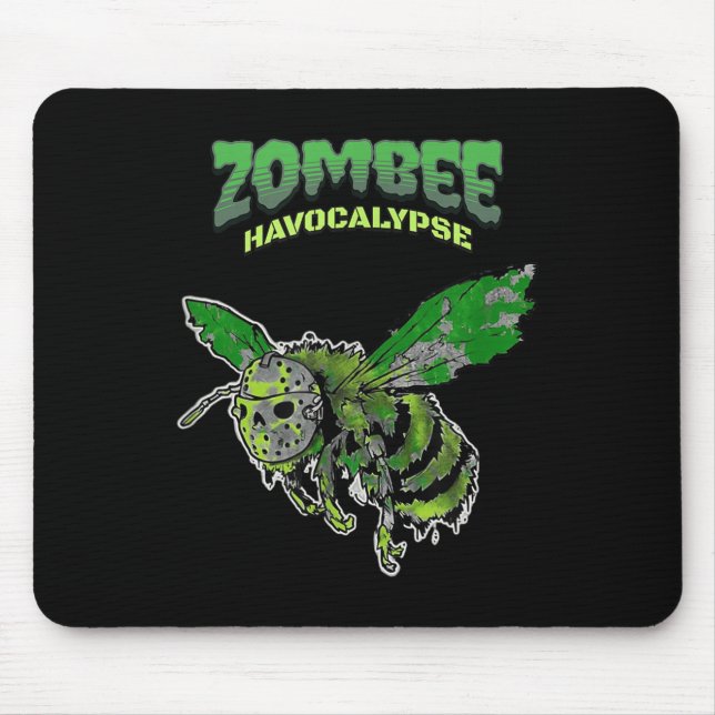 Zombee Havocalypse Soky Funny Halloween Bee W_hock Musmatta (Framsidan)