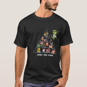 Zombee matpyramid t-shirt