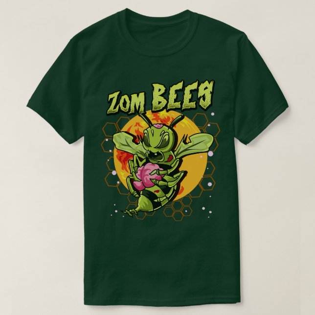 ZOMBEES ZOMBIE BEE T SHIRT (Design framsida)