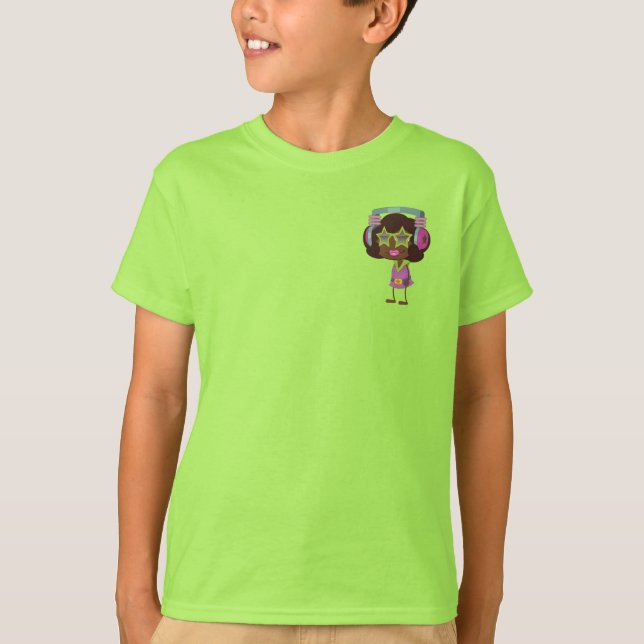 Zomberry DJ Kids Te T Shirt (Framsida)