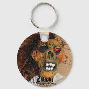 Zombi Keychain Nyckelring