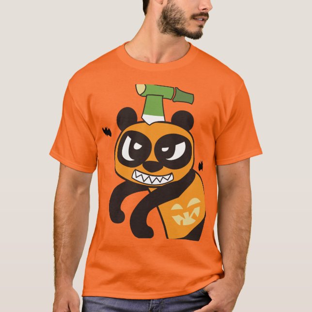 Zombi Panda T-Shirt (Framsida)