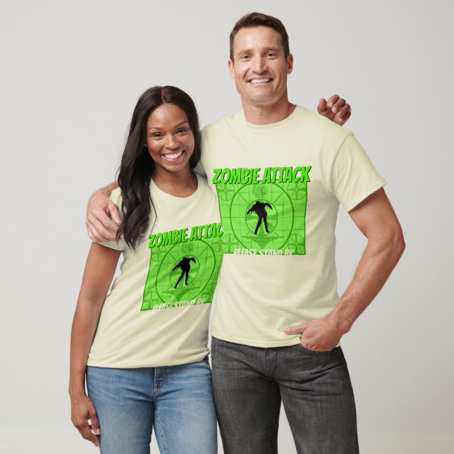 Zombianfall, slida tröja (Unisex)