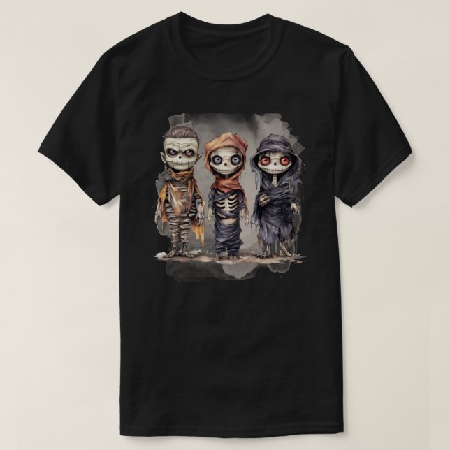 Zombie 2 - Halloween T Shirt (Design framsida)