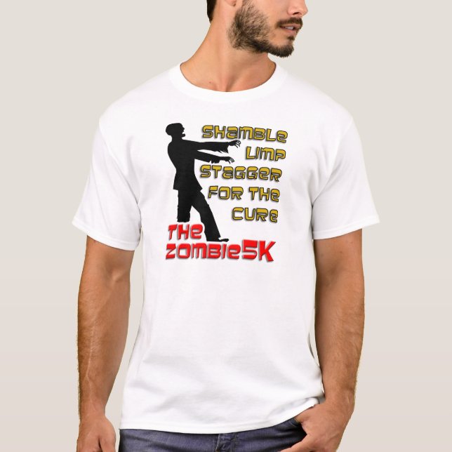 Zombie 5K Funny T-shirt (Framsida)