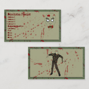 Zombie Affärskort v2 Visitkort