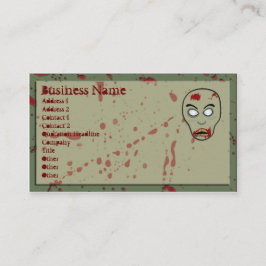 Zombie Affärskort Visitkort