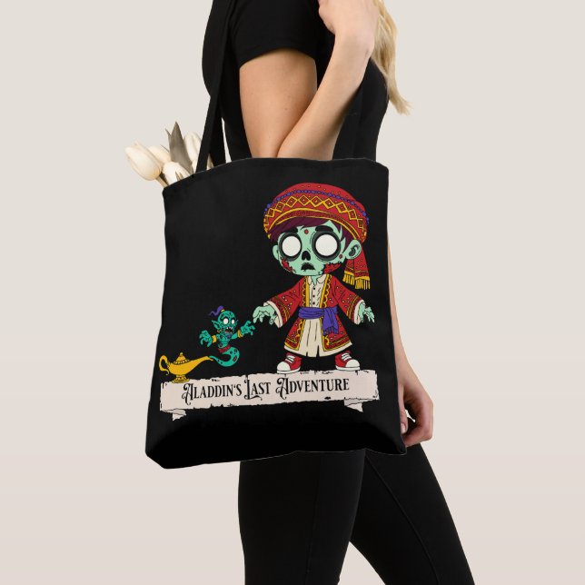 Zombie Aladdin & Zombie Genie Tygkasse (Närbild)