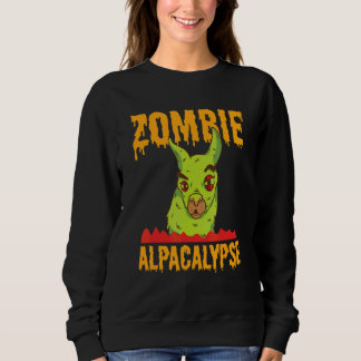 Zombie Alpacalypse Zombie Llama Alpaca T Shirt