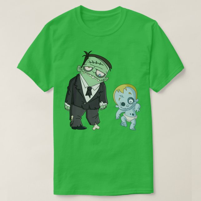 Zombie Älskare 2 T Shirt (Design framsida)