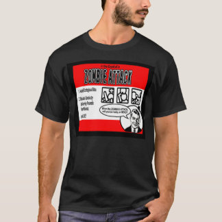 ZOMBIE-ANFALL REGELAR! T SHIRT