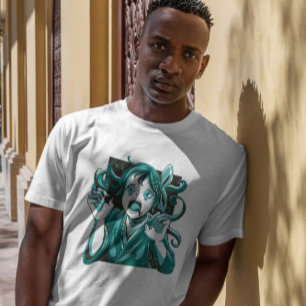 Zombie Anime Girl Cute T Shirt