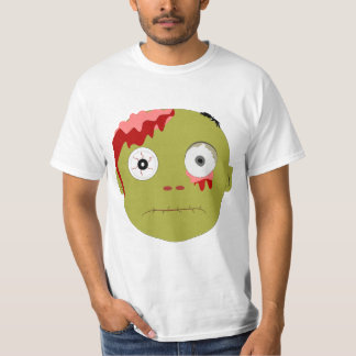 Zombie ansikte Expression T Shirt