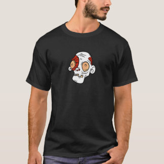 Zombie Ansikte Halloween Cute Graphic T Shirt