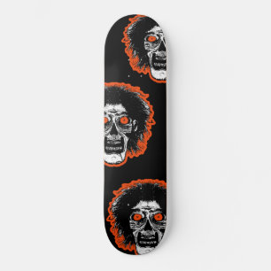ZOMBIE Ansikte Mini Skateboard Bräda 18,5 Cm