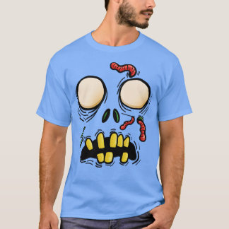 Zombie Ansikte T Shirt
