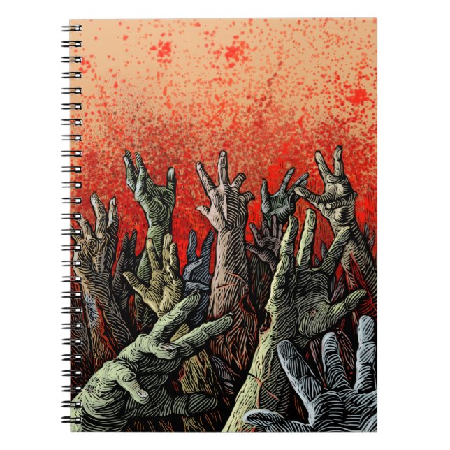 Zombie anteckningsbok (Framsidan)