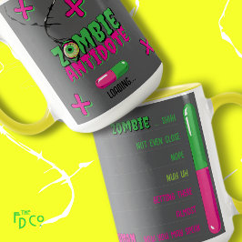 Zombie Antidote Loading... Lustig Roligt Mugg