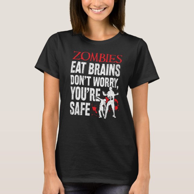 Zombie Apocalypse Apocalypse Zombie 1 T Shirt (Framsida)