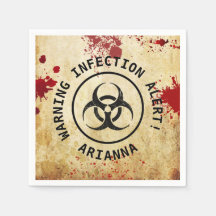 Zombie Apocalypse Birthday | Halloween Biohazard