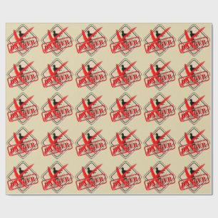 Zombie Apocalypse Birthday Halloween Biohazard Presentpapper