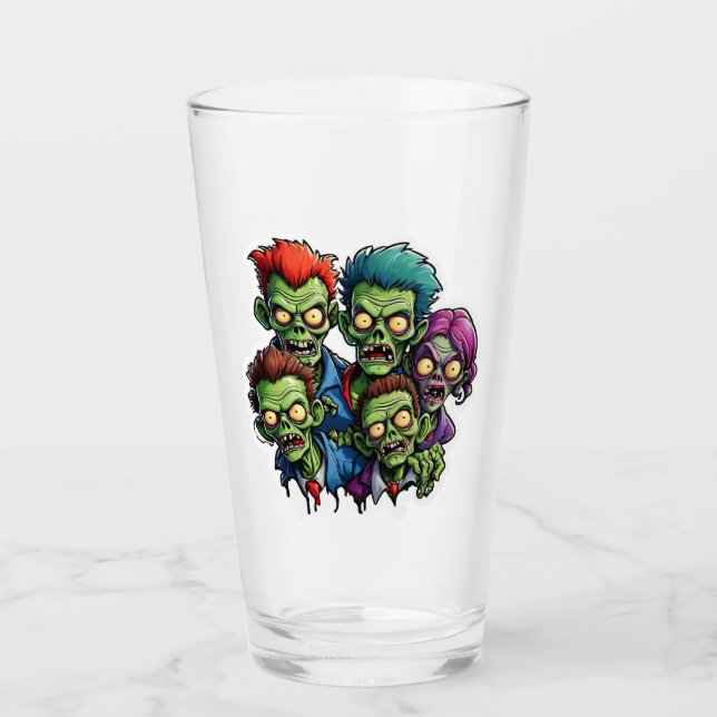 Zombie Apocalypse Glaskopp (Framsida)