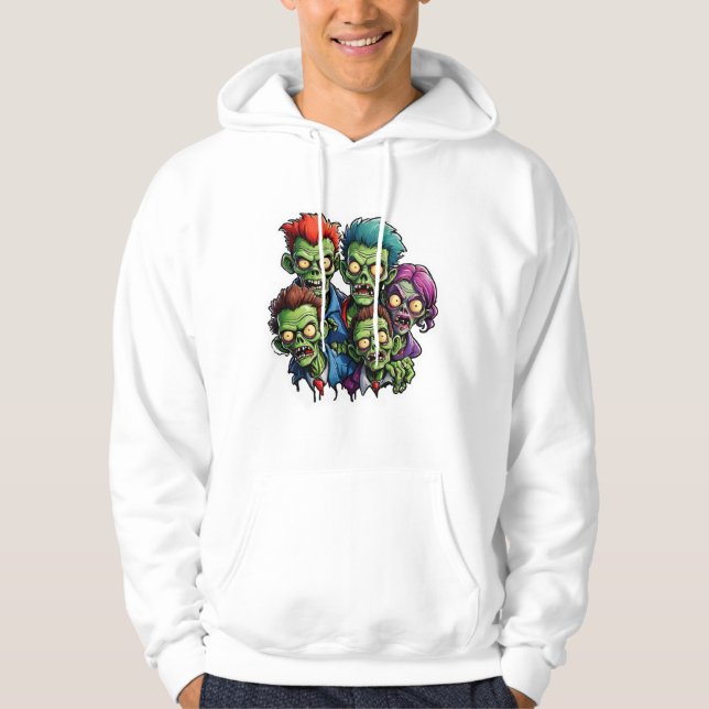 Zombie Apocalypse Hoodie (Framsida)