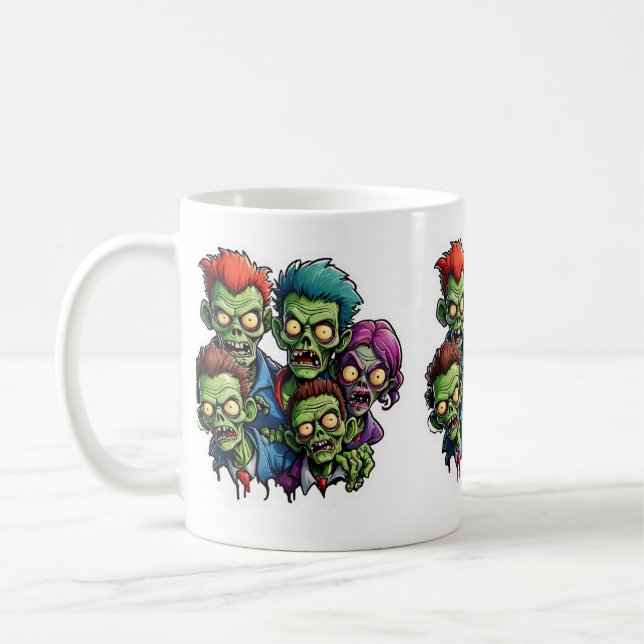 Zombie Apocalypse Kaffemugg (Vänster)