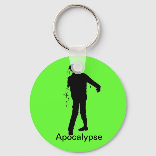 Zombie Apocalypse Nyckelring (Framsida)