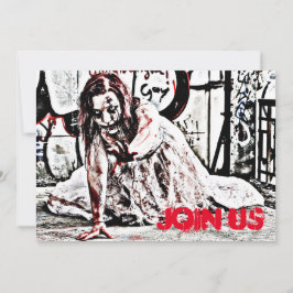 Zombie Apocalypse Party-inbjudan Inbjudningar