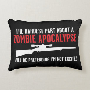 Zombie Apocalypse Prydnadskudde