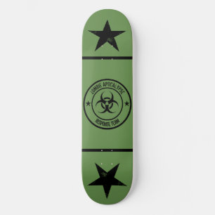 Zombie Apocalypse Response Team Mini Skateboard Bräda 18,5 Cm