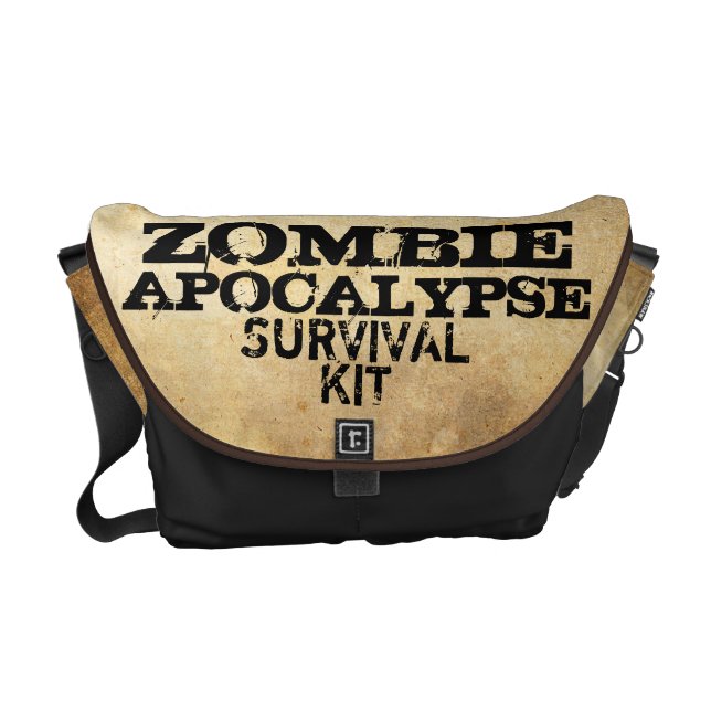 Zombie Apocalypse Survival Kit Messenger bag (Framsidan)