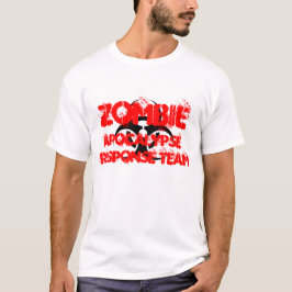 Zombie apocalypse-svarsgrupp tee shirt