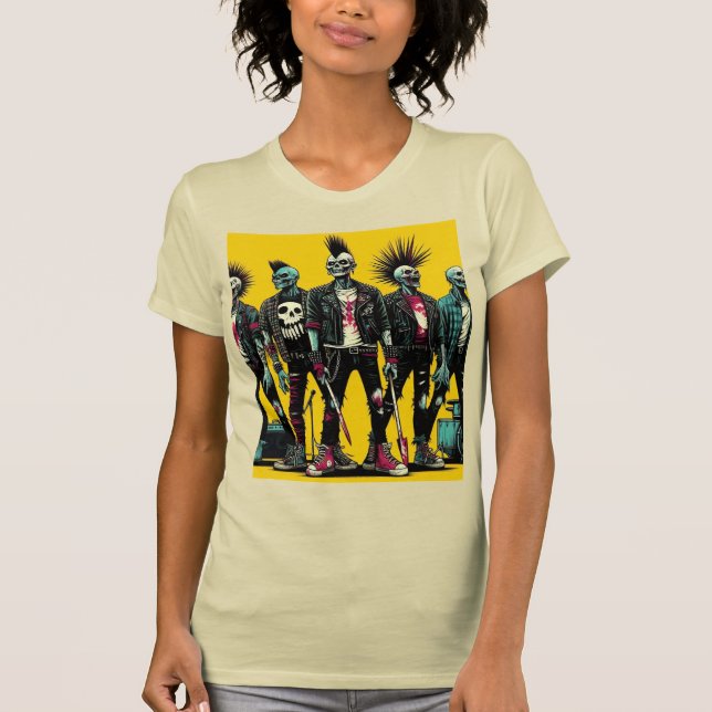 Zombie Apocalypse T Shirt (Framsida)