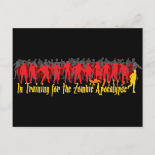 Zombie Apocalypse Vykort