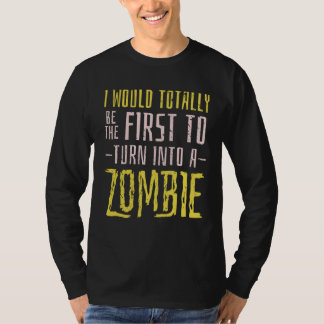 Zombie-apokalyps-citat T Shirt