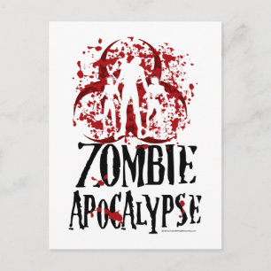 Zombie Apokalyps Vykort