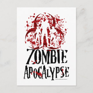 Zombie Apokalyps Vykort