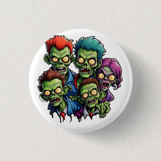 Zombie-apokalypsen Knapp (Framsida)