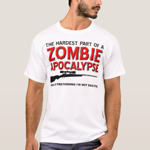 Zombie-apokalypsen Roligt T-shirt