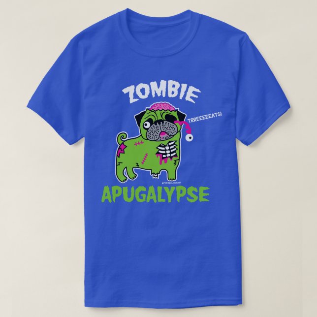 ZOMBIE APUGALYPSE T SHIRT (Design framsida)