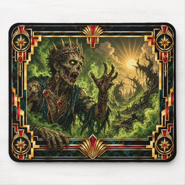 Zombie, Art Deco Myttisk Musmatta (Framsidan)