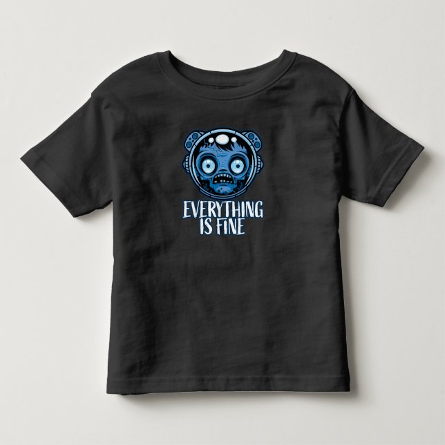 Zombie Astronaut är Bra T Shirt (Framsida)