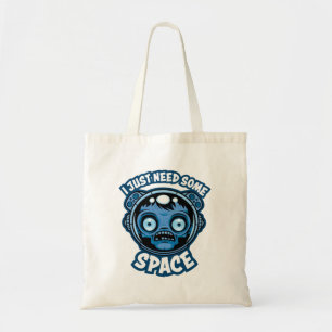 Zombie-astronaut behöver lite plats tygkasse